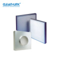 High Efficiency H13/H14/U15/U16 Glass Fiber Panel Filter Mini-Pleat HEPA Filter for Electronics Industry